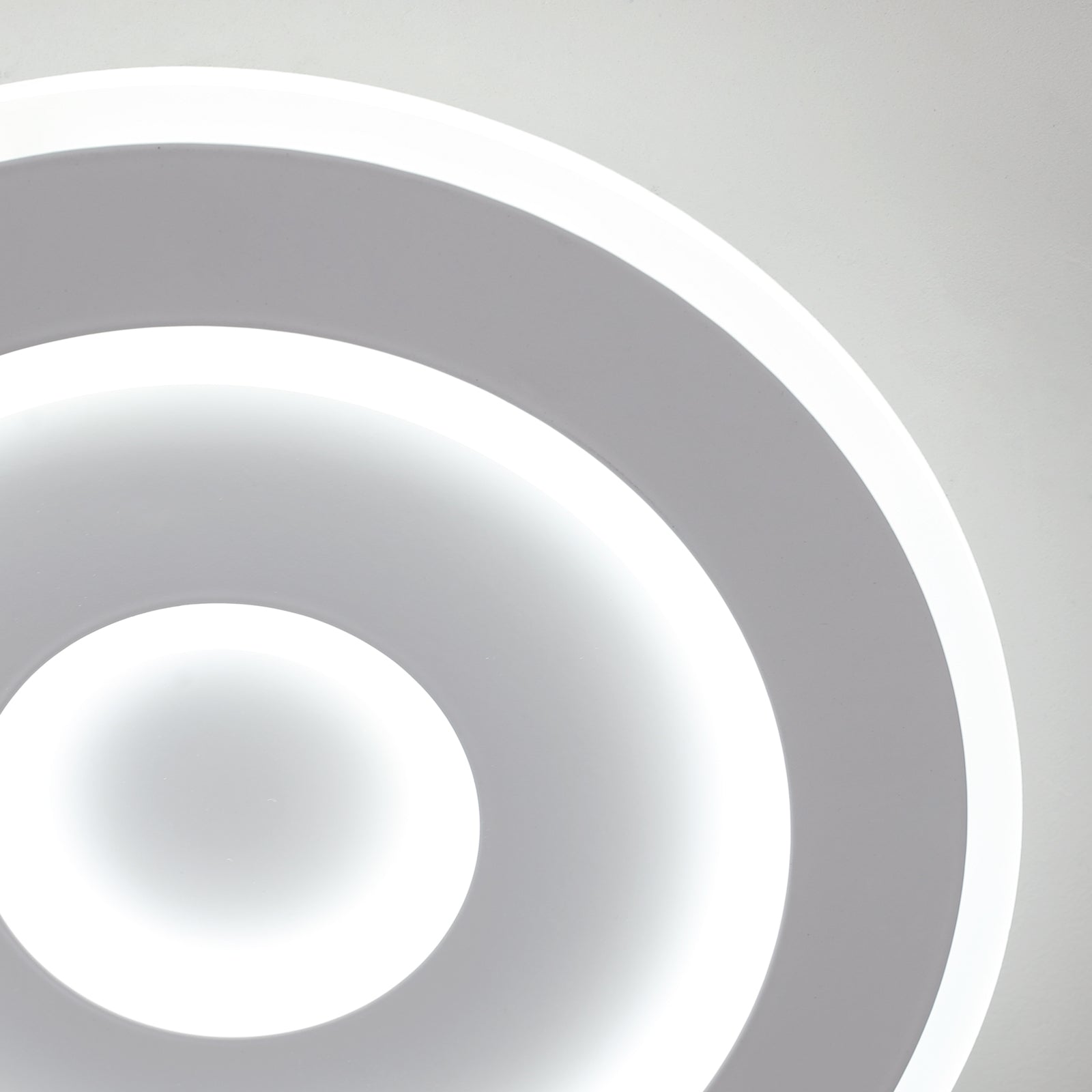 Comely Plafonnier LED Rond Moderne, 28W 28cm Lampe de Plafond LED, Blanc Luminaire Plafonnier Intérieur pour Chambre à Coucher, Salon, Couloir, Lumière Blanche Froide 6500K