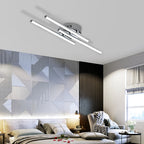 Comely Plafonnier LED, Lampe de Plafond Design Curvé Moderne, 18W 1700LM Luminaire Plafonnier LED pour Salon Chambre Couloir Cuisine Balcon Bureau
