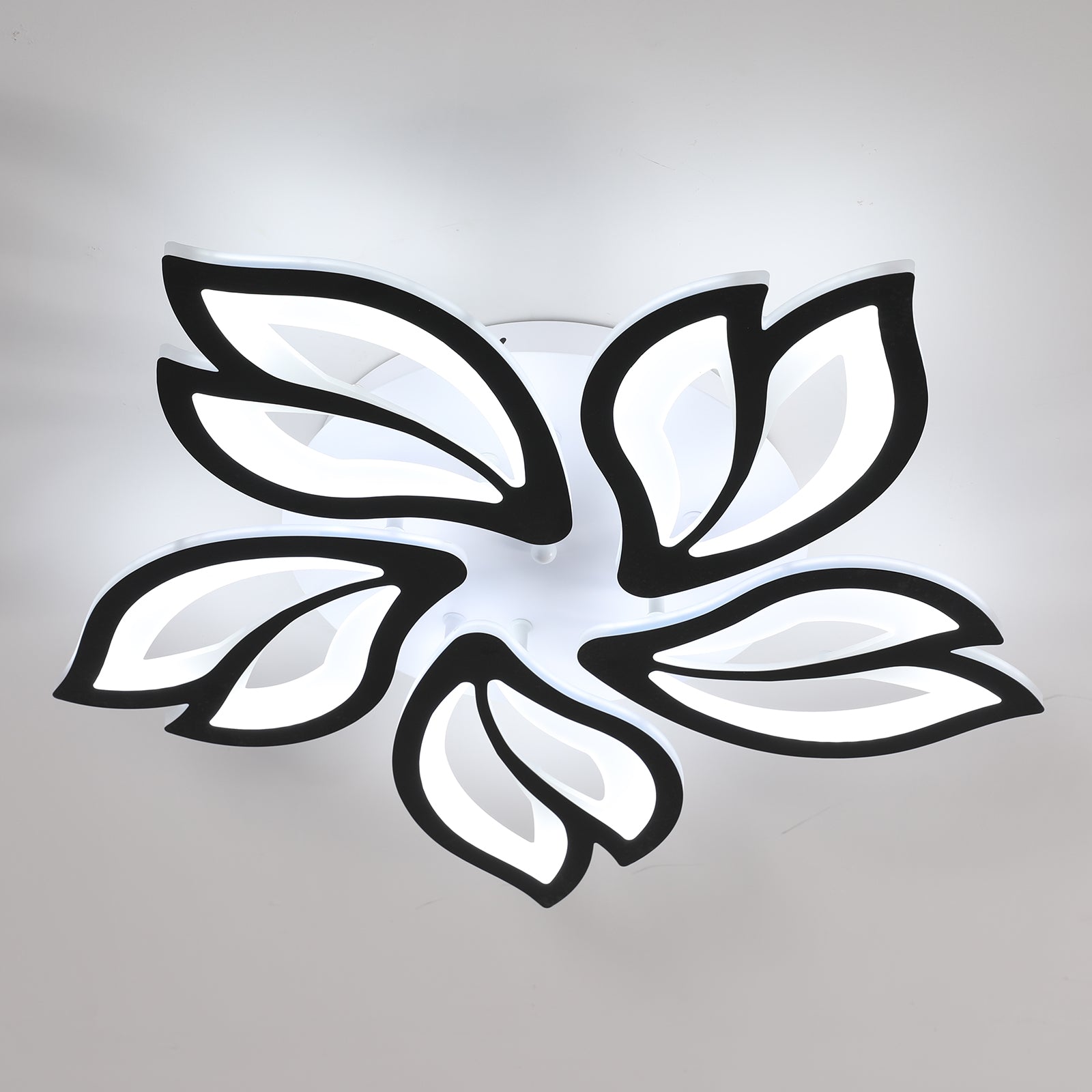 Ceiling Light - White Acrylic Frame, Tunable and Dimmable