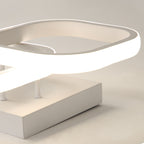 Deckenleuchte – weißer Aluminiumrahmen, Tageslicht