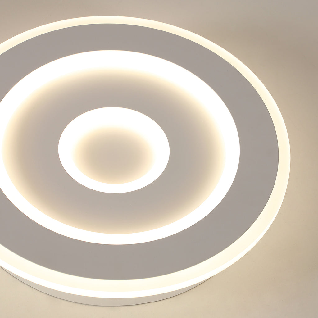 Ceiling Light - White Acrylic Frame, Natural Light