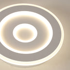 Ceiling Light - White Acrylic Frame, Natural Light