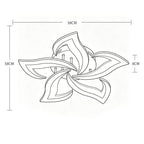 Ceiling Light - Black Acrylic Frame, Tunable and Dimmable