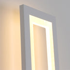 Wandleuchte – weißer Acrylrahmen, Tunable