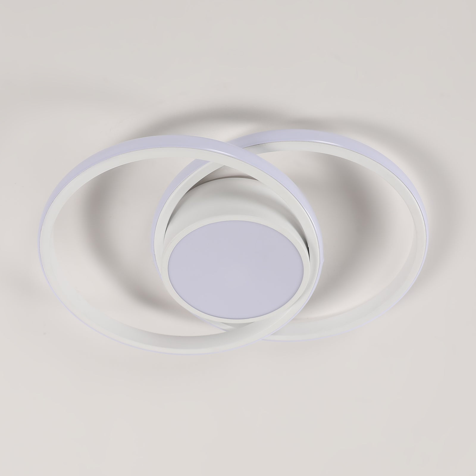 Ceiling Light - White Metal Frame, Tunable and Dimmable