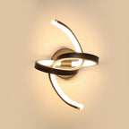 Plafoniera - Telaio in alluminio nero, luce calda
