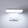 Wall Light - White Aluminium Frame, White Light