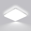 Comely LED Plafonnier 30x30 cm, 48W Blanc Froid 6500K, Plafonnier LED Plat Blanc, IP54 Étanche, Économie d'Énergie, Ultra-fin, pour Salle de Bain, Cuisine, Bureau, Couloir, Salon