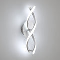 Comely Applique Murale Interieur, LED Lampe Murale Moderne 16W 1800LM, Cool White 6500k, Design incurvée Appliques pour Chambre à Coucher Escalier Salon,3-6m²