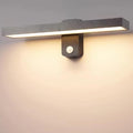 Wall Light - Black Aluminium Frame, Warm Light