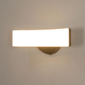 Wall Light - Black Aluminium Frame, Warm Light