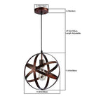 Chandeliers - Gold Metal Frame