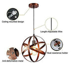 Chandeliers - Gold Metal Frame