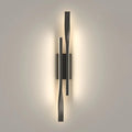 Comely Applique Murale Intérieur LED, 16W 2500LM Design Minimaliste Lampe Murale Moderne, Ligne Noire Applique Murale LED pour Chambre Salon Salle à Manger Couloir, Blanc chaud 3000K