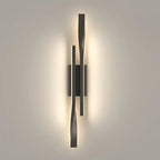 Comely Applique Murale Intérieur LED, 16W 2500LM Design Minimaliste Lampe Murale Moderne, Ligne Noire Applique Murale LED pour Chambre Salon Salle à Manger Couloir, Blanc chaud 3000K