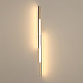 Wall Light - Black Aluminium Frame, Warm Light
