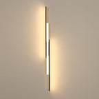 Wall Light - Black Aluminium Frame, Warm Light