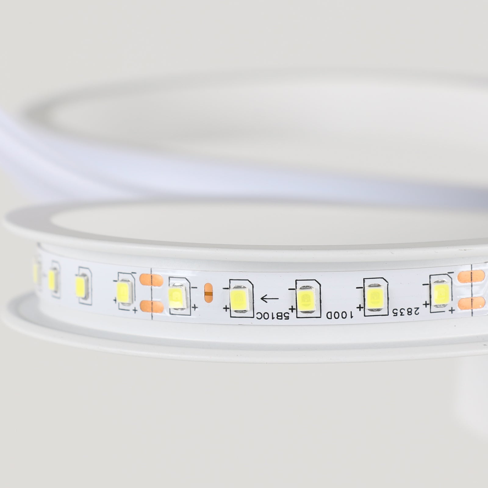 Ceiling Light - White Aluminium Frame, White Light