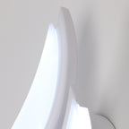 Wall Light - White Acrylic Frame, White Light