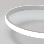 Deckenleuchte - Weißer Aluminiumrahmen, Weißes Licht