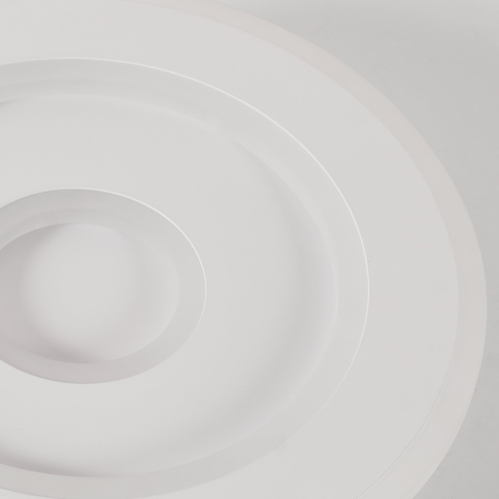Comely Plafonnier LED Rond Moderne, 28W 28cm Lampe de Plafond LED, Blanc Luminaire Plafonnier Intérieur pour Chambre à Coucher, Salon, Couloir, Lumière Blanche Froide 6500K