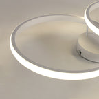 Ceiling Light - White Aluminium Frame, Natural Light
