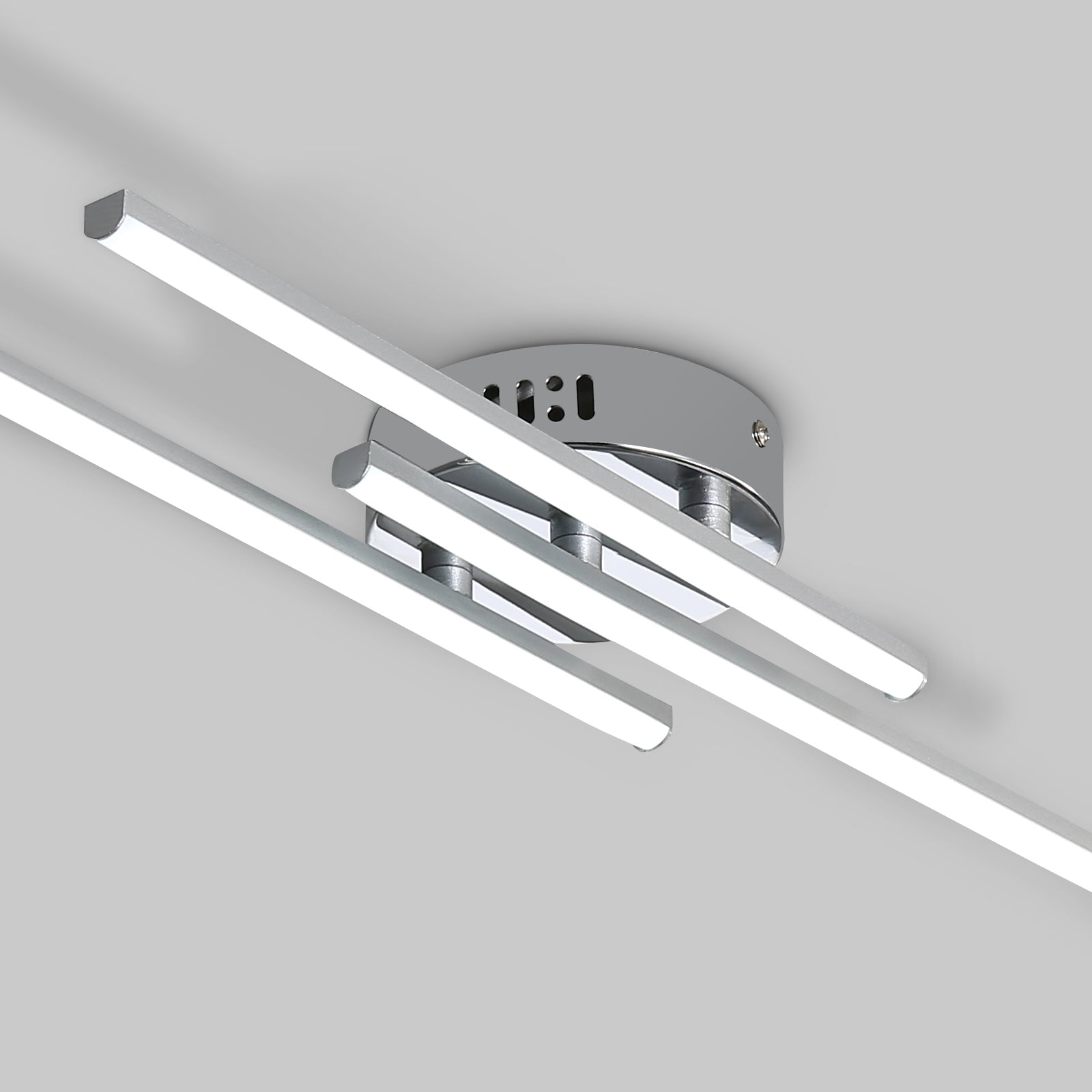 Comely Plafonnier LED, Lampe de Plafond Design Curvé Moderne, 18W 1700LM Luminaire Plafonnier LED pour Salon Chambre Couloir Cuisine Balcon Bureau
