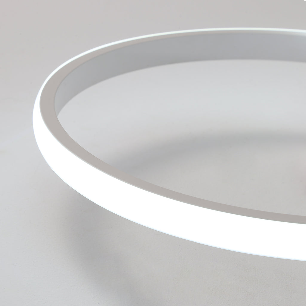 Ceiling Light - White Aluminium Frame, Tunable and Dimmable