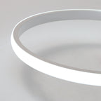 Ceiling Light - White Aluminium Frame, Tunable and Dimmable