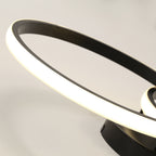 Deckenleuchte – schwarzer Aluminiumrahmen, Naturlicht