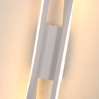 Wall Light - White Aluminium Frame, Warm Light
