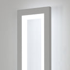 Lampada da parete - Struttura in acrilico bianco, luce bianca