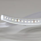 Wandleuchte – weißer Aluminiumrahmen, weißes Licht