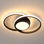 Ceiling Light - Black Metal Frame, Tunable and Dimmable