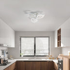 Ceiling Light - White Acrylic Frame, White Light