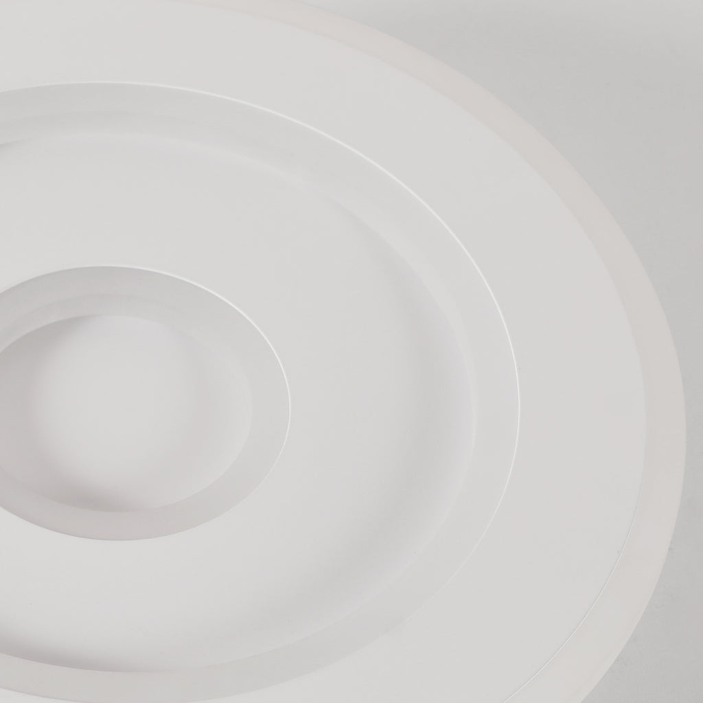 Ceiling Light - White Acrylic Frame, Natural Light