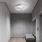 Ceiling Light - White Aluminium Frame, White Light