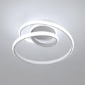 Ceiling Light - White Aluminium Frame, White Light