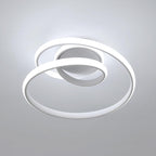 Ceiling Light - White Aluminium Frame, White Light