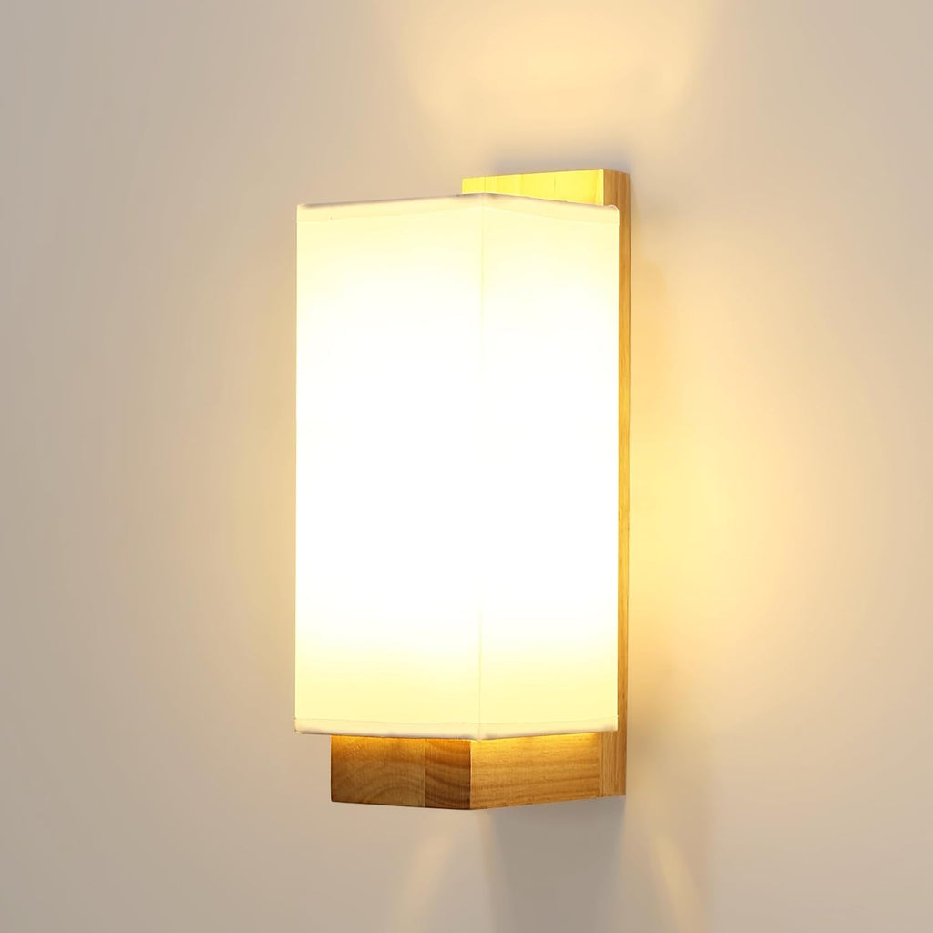 Wall Light - Wood Frame