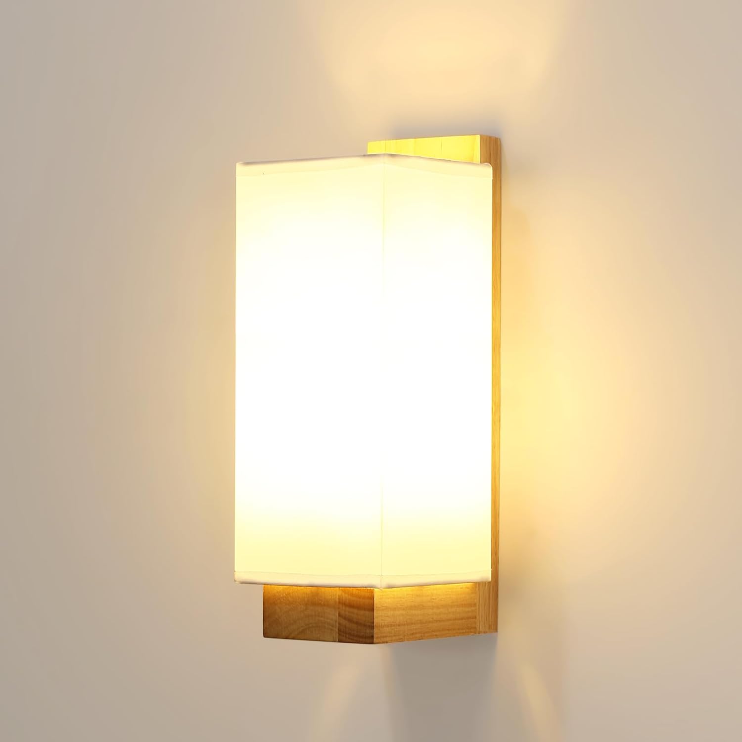 Wall Light - Wood Frame