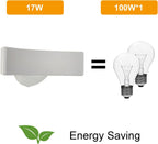 Wall Light - White Aluminium Frame, Warm Light