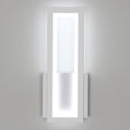 Wall Light - White Acrylic Frame, White Light