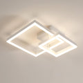 Deckenleuchte – weißer Acrylrahmen, neutralweißes Licht
