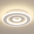 Plafoniera - Struttura in acrilico bianco, luce naturale