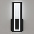 Wall Light - Black Acrylic Frame, White Light