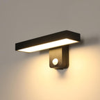 Wall Light - Black Aluminium Frame, Warm Light
