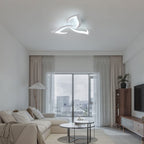 Ceiling Light - White Acrylic Frame, White Light