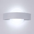 Wall Light - White Acrylic Frame, White Light