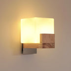 Wall Light - Wood Glass Frame, Tunable